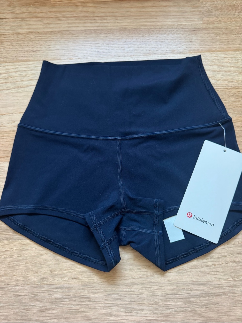 lululemon athletica High-Waist Black Women's Performance Shorts Navy